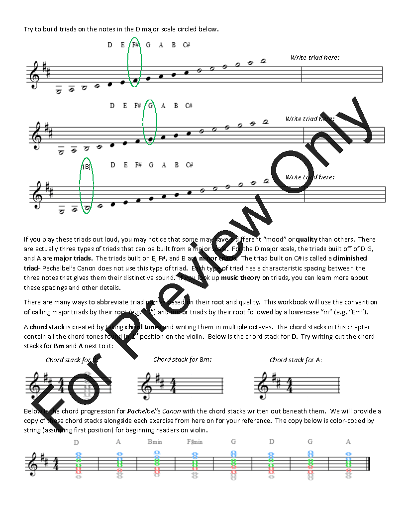 Easy Tonal Improvisation Workbook P.O.D.