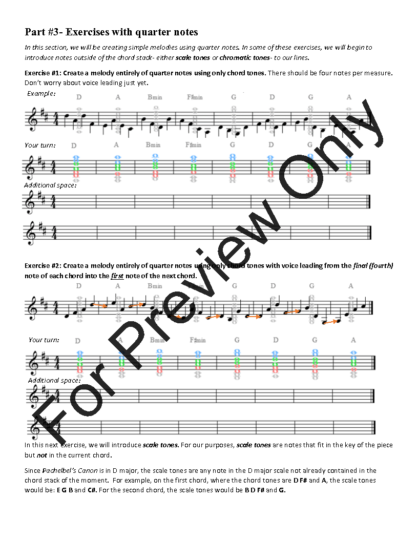 Easy Tonal Improvisation Workbook P.O.D.