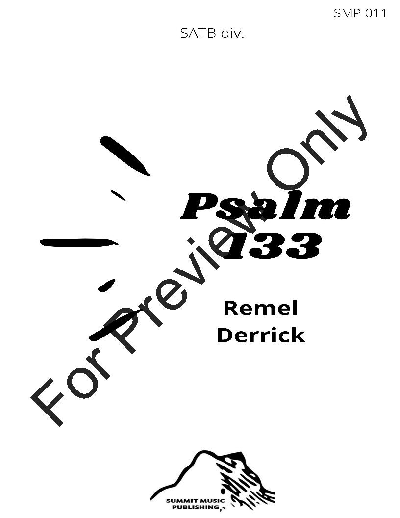 Psalm 133 P.O.D.