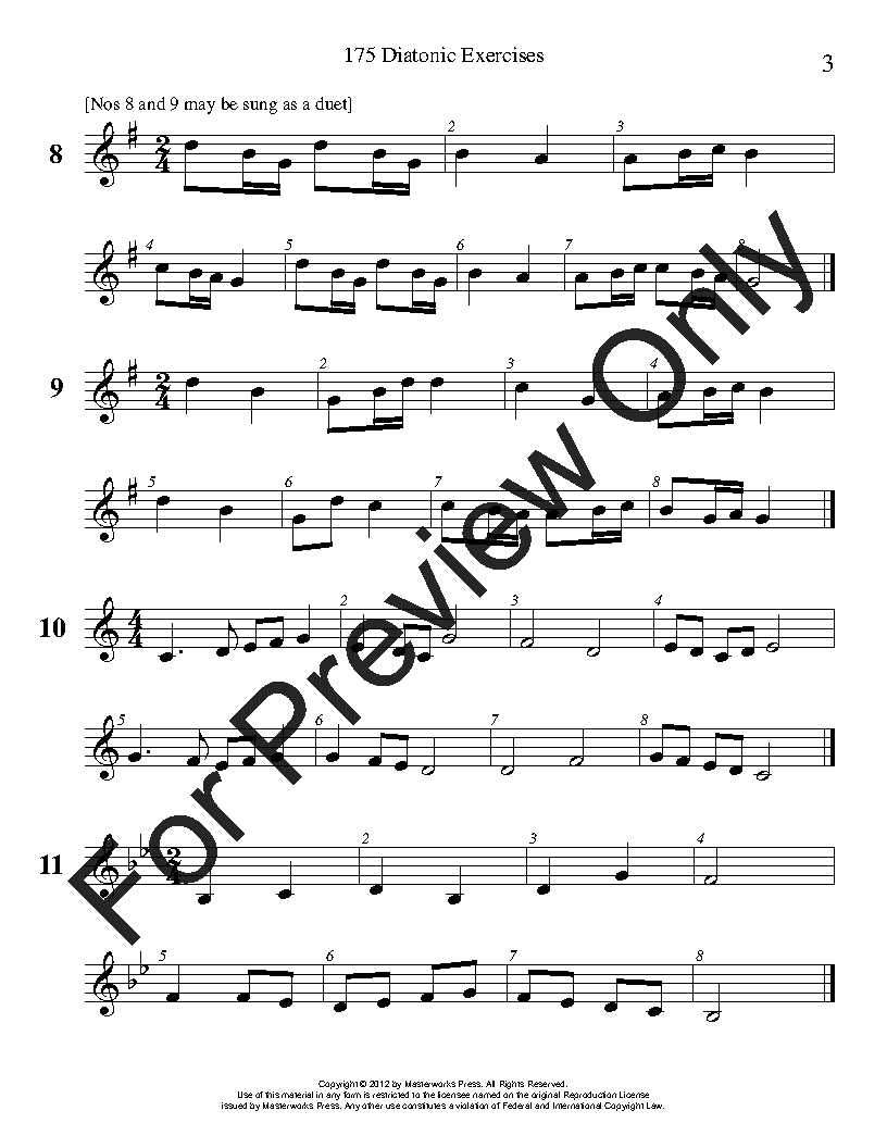 Progressive Kodaly Exercises, Vol. 2 Reproducible PDF Download