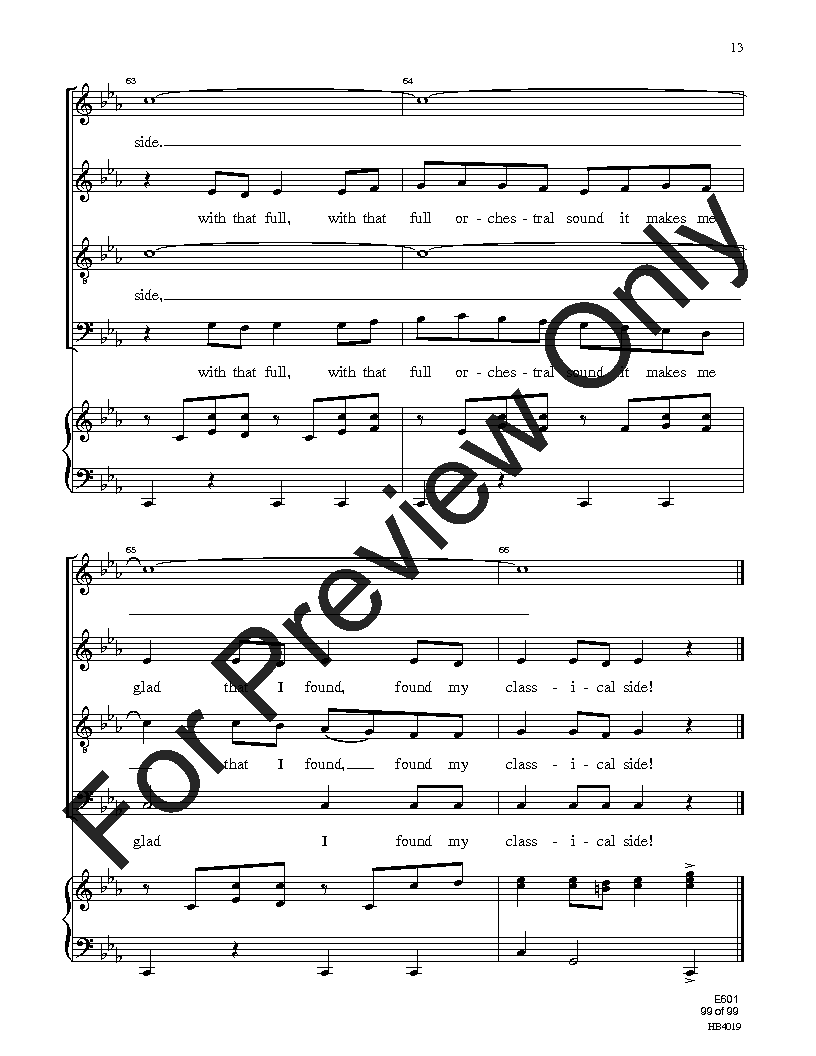 Easy Sight-Singing with Words SATB Reproducible PDF Download