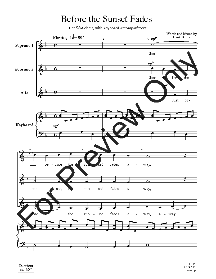 Easy Sight-Singing with Words SSA Reproducible PDF Download