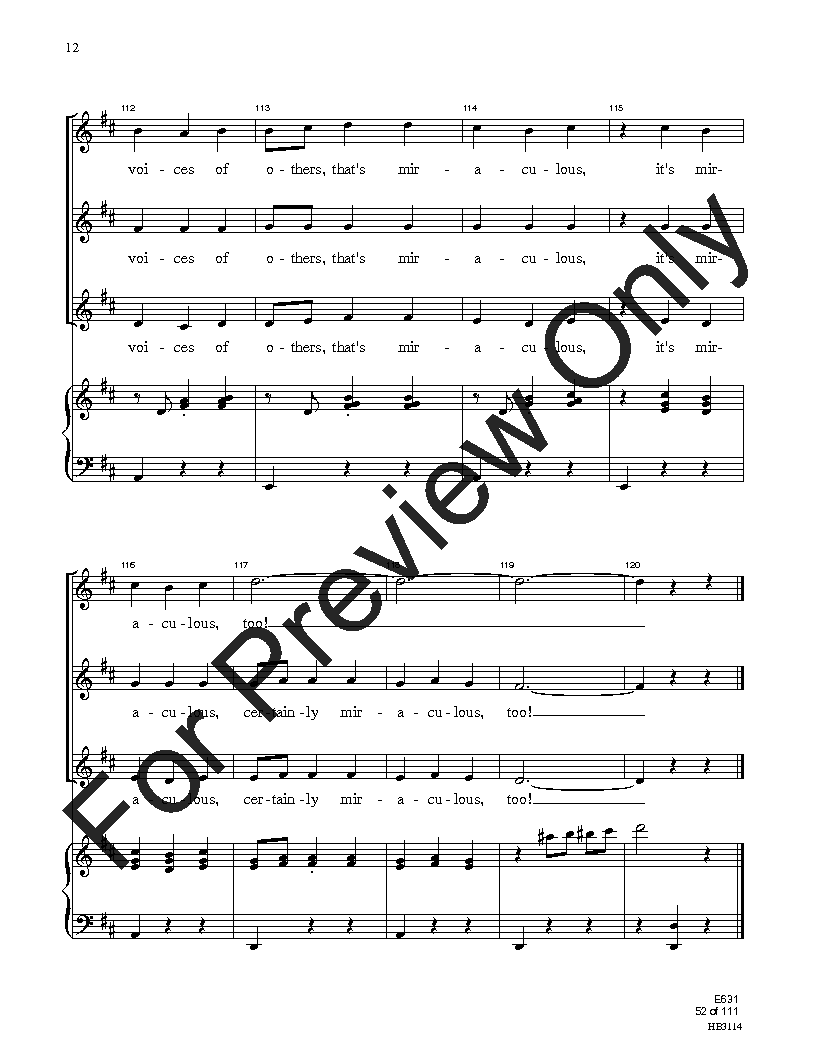 Easy Sight-Singing with Words SSA Reproducible PDF Download