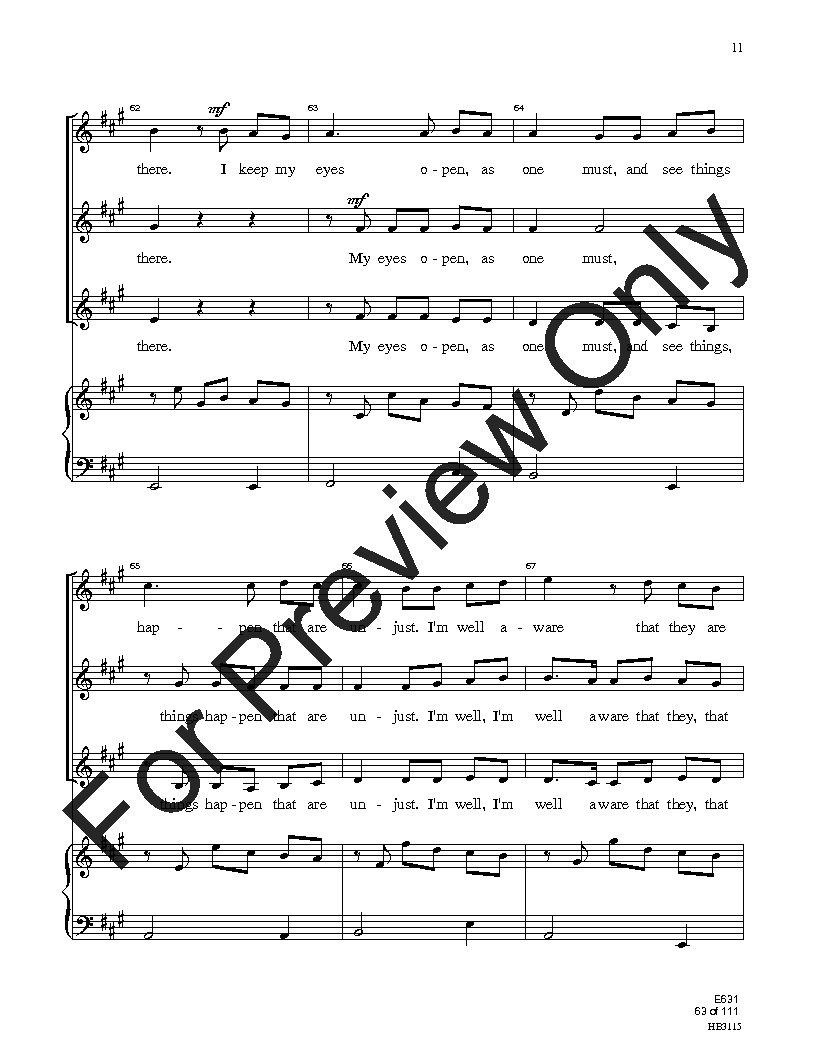 Easy Sight-Singing with Words SSA Reproducible PDF Download