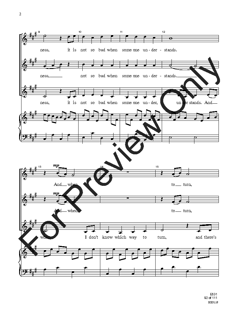 Easy Sight-Singing with Words SSA Reproducible PDF Download