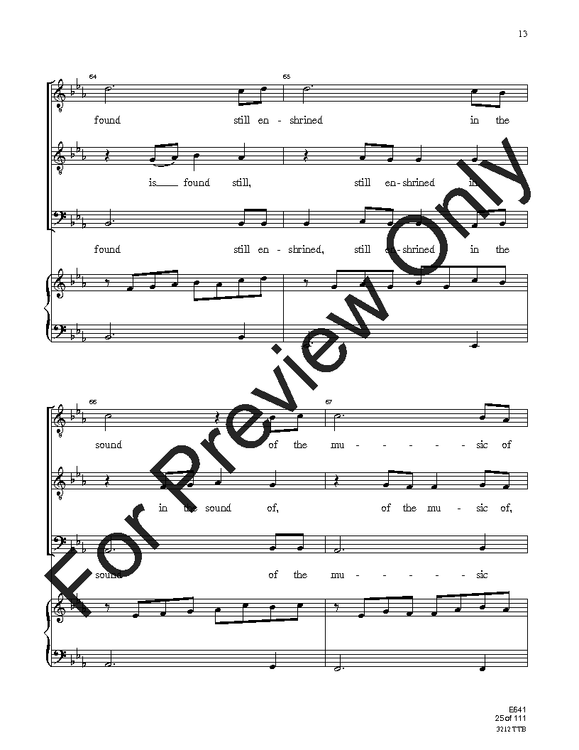 Easy Sight-Singing with Words TTB Reproducible PDF Download