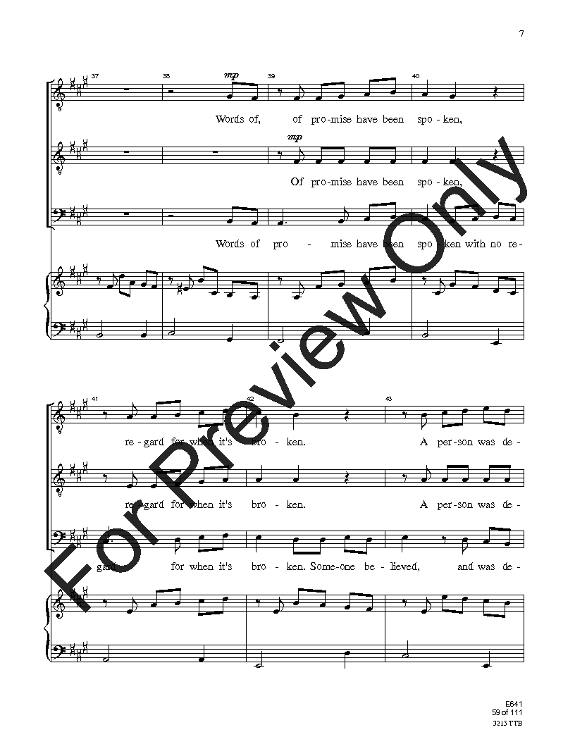 Easy Sight-Singing with Words TTB Reproducible PDF Download