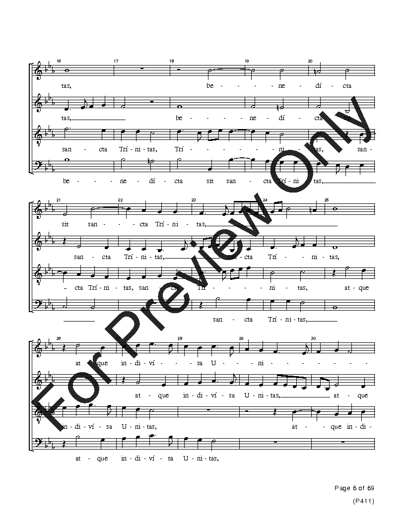 The Palestrina Motets SATB Performance Edition Vol. 1 Reproducible PDF Download