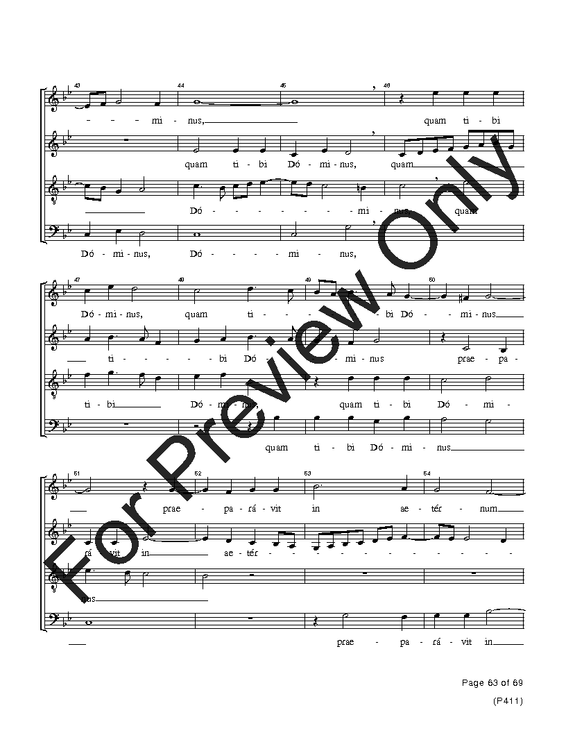 The Palestrina Motets SATB Performance Edition Vol. 1 Reproducible PDF Download