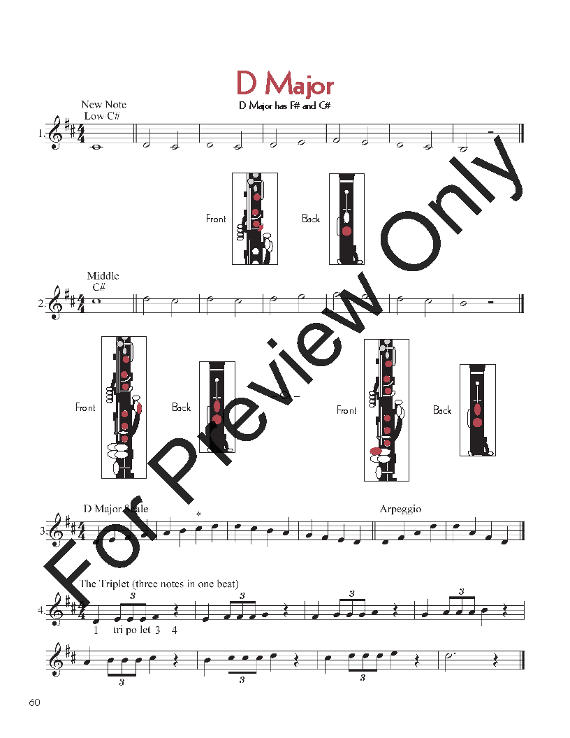 Elementary Clarinet Method P.O.D.