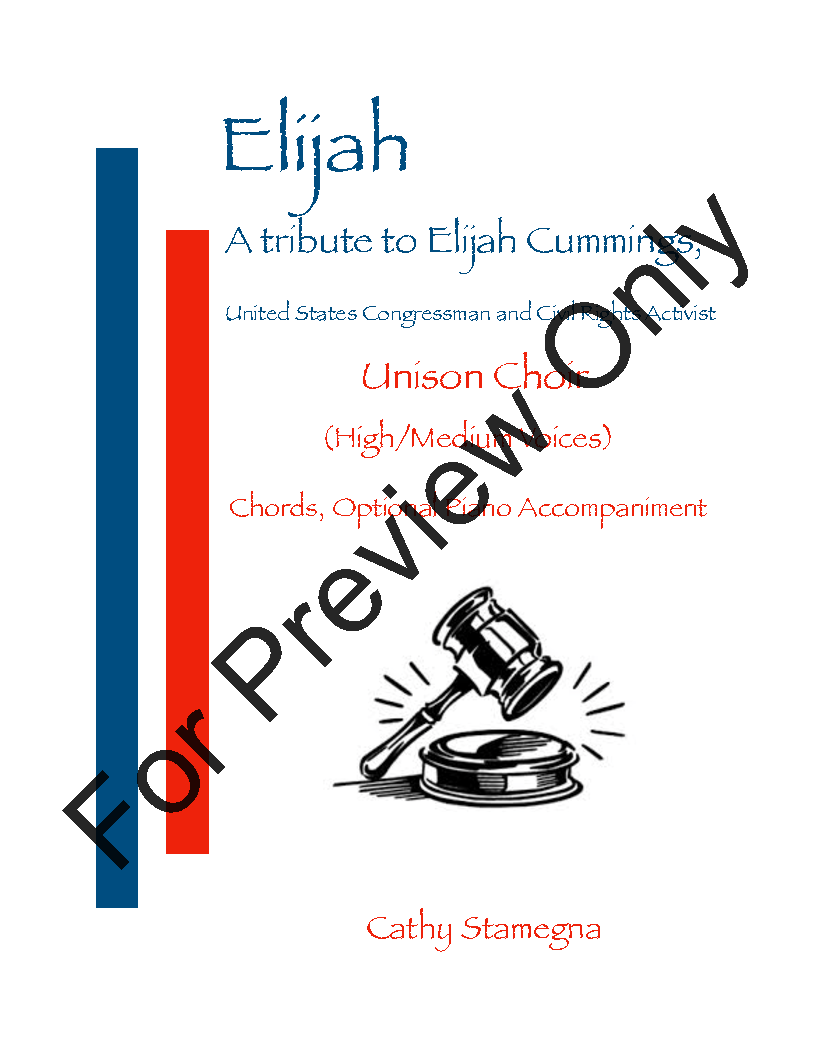 Elijah - A Tribute to Elijah Cummings P.O.D.