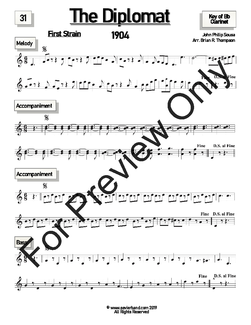 Progressive Musial Studies: Sousa Grade 2 - 3 P.O.D.