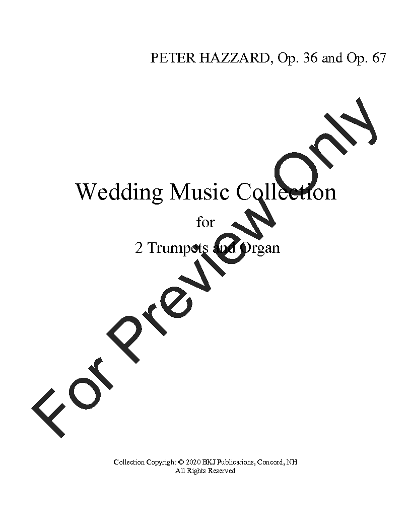 Wedding Music Collection Volume 1 P.O.D.