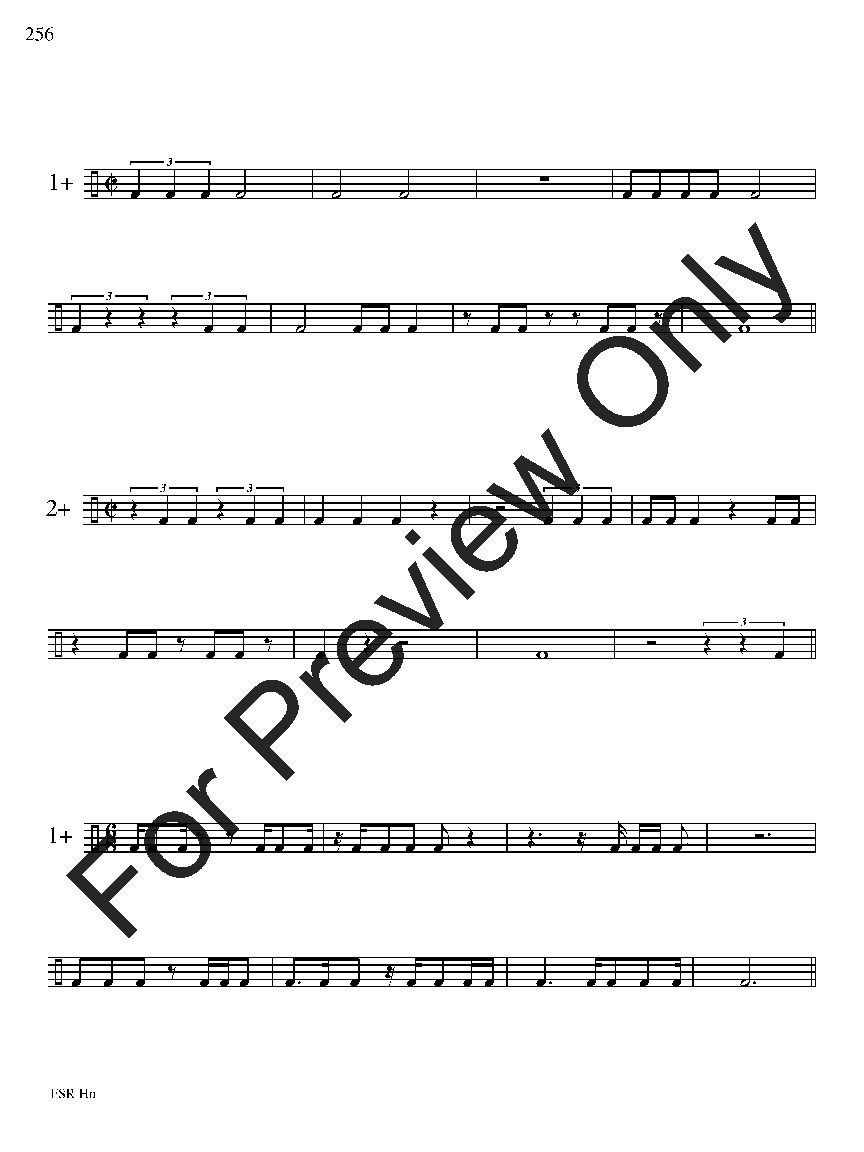 Festival Sight Reading: French Horn P.O.D.