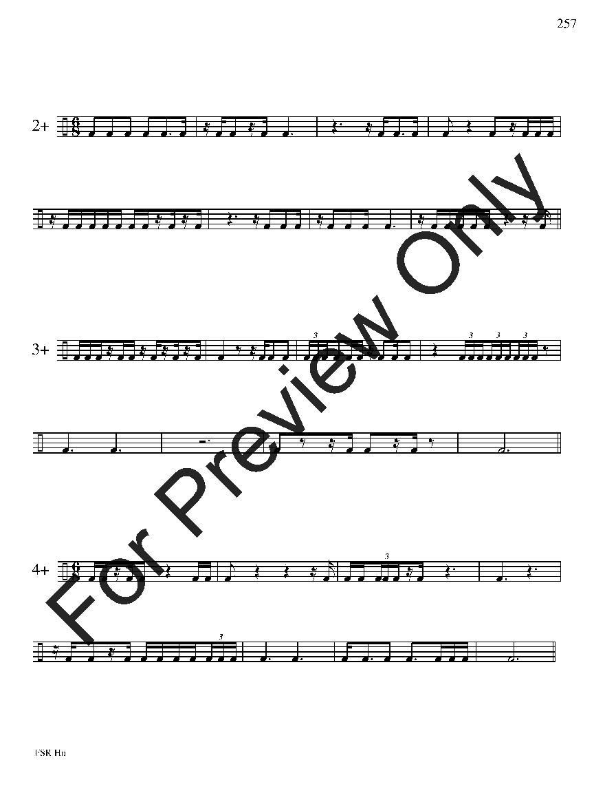 Festival Sight Reading: French Horn P.O.D.