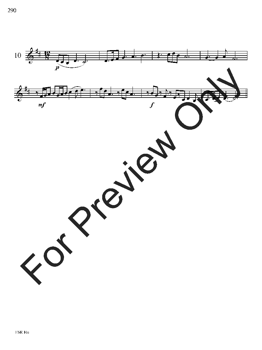 Festival Sight Reading: French Horn P.O.D.