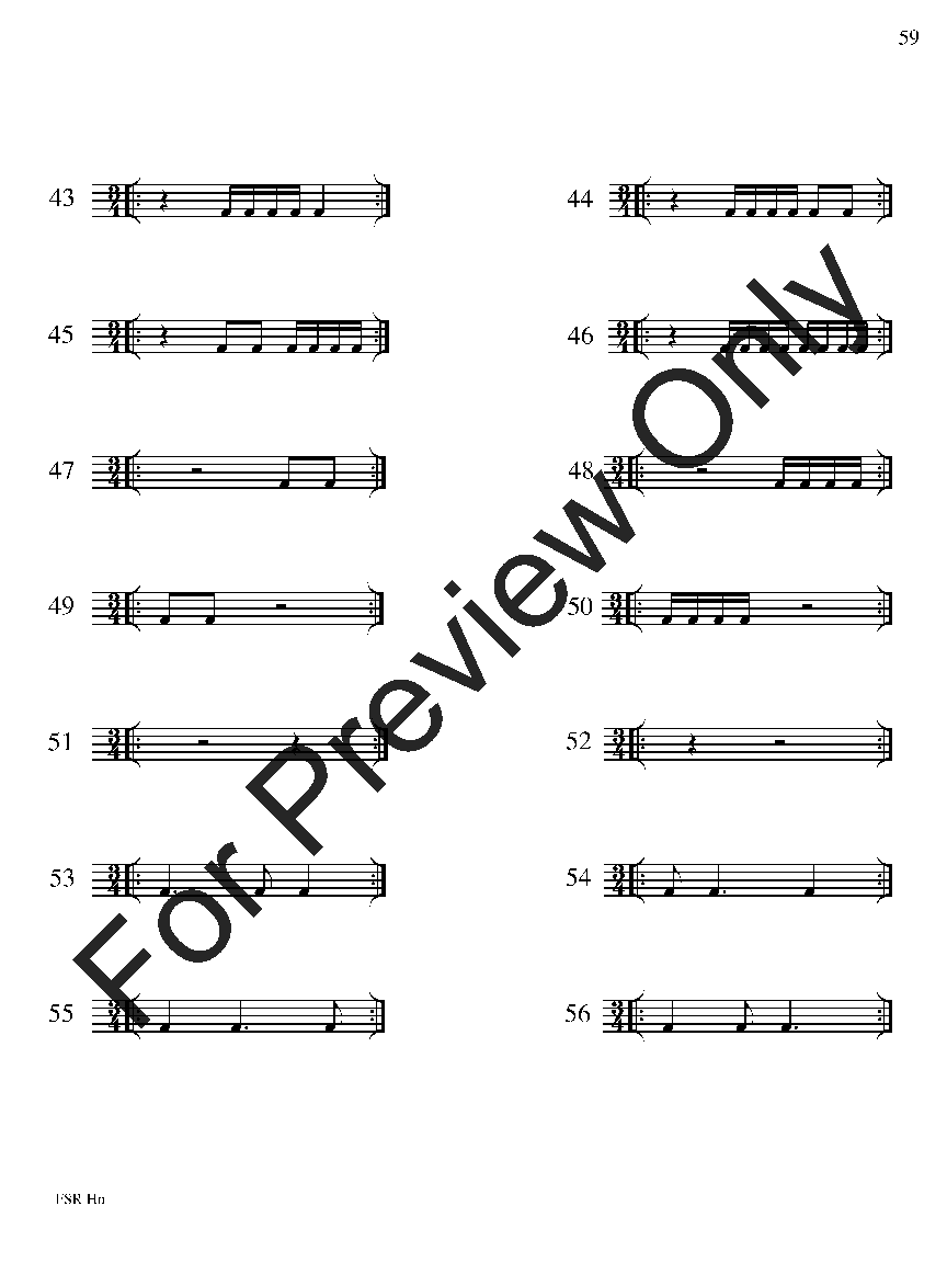 Festival Sight Reading: French Horn P.O.D.