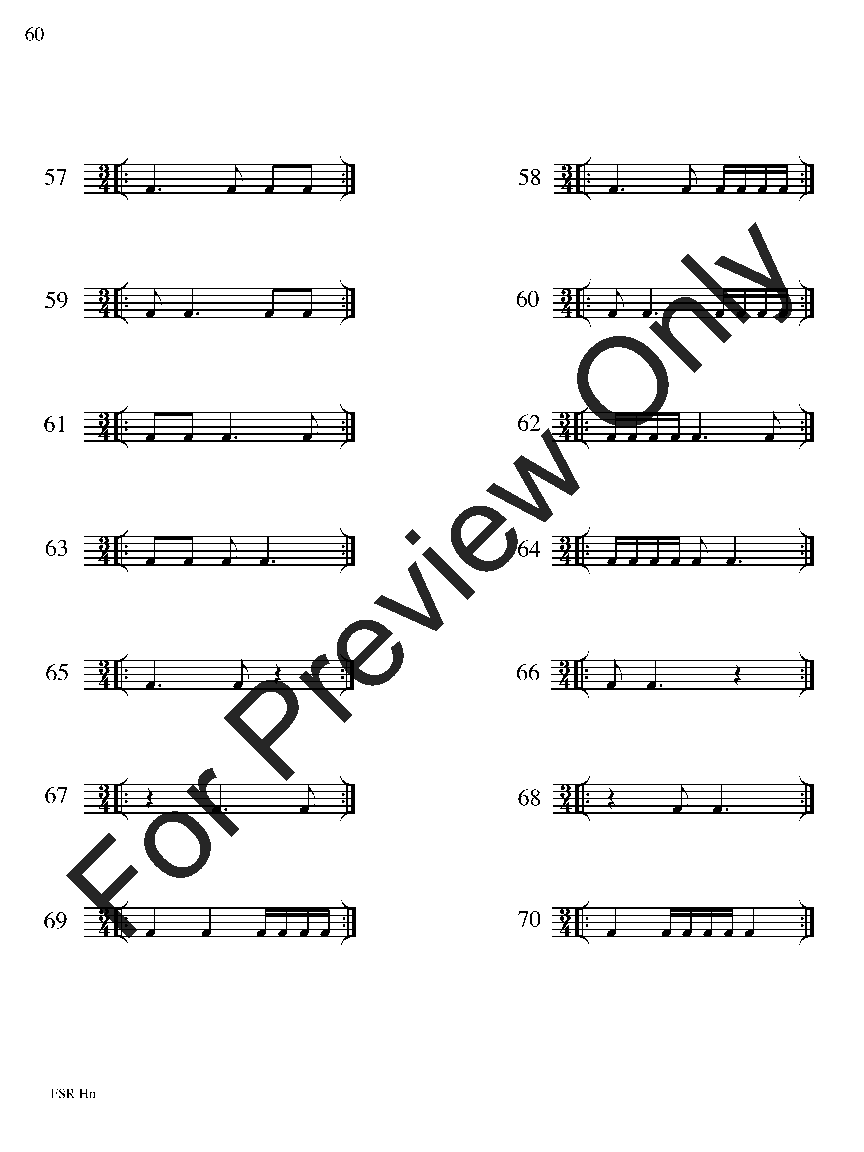 Festival Sight Reading: French Horn P.O.D.