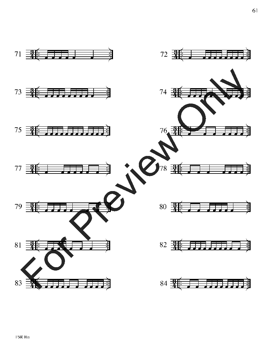 Festival Sight Reading: French Horn P.O.D.