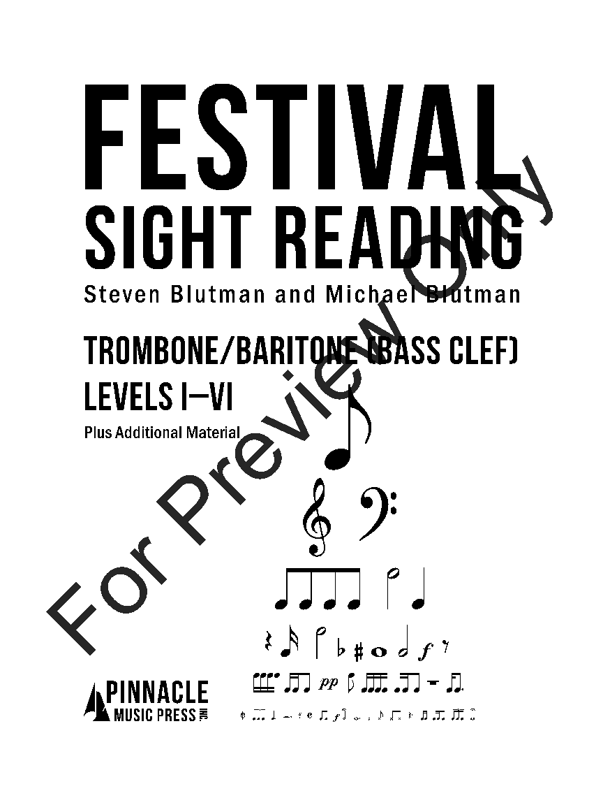 Festival Sight Reading: Trombone P.O.D.