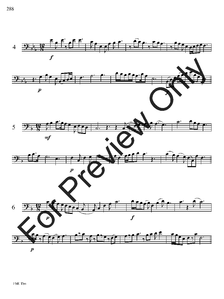 Festival Sight Reading: Trombone P.O.D.