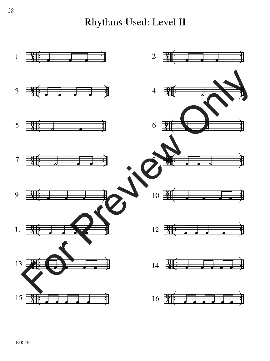 Festival Sight Reading: Trombone P.O.D.