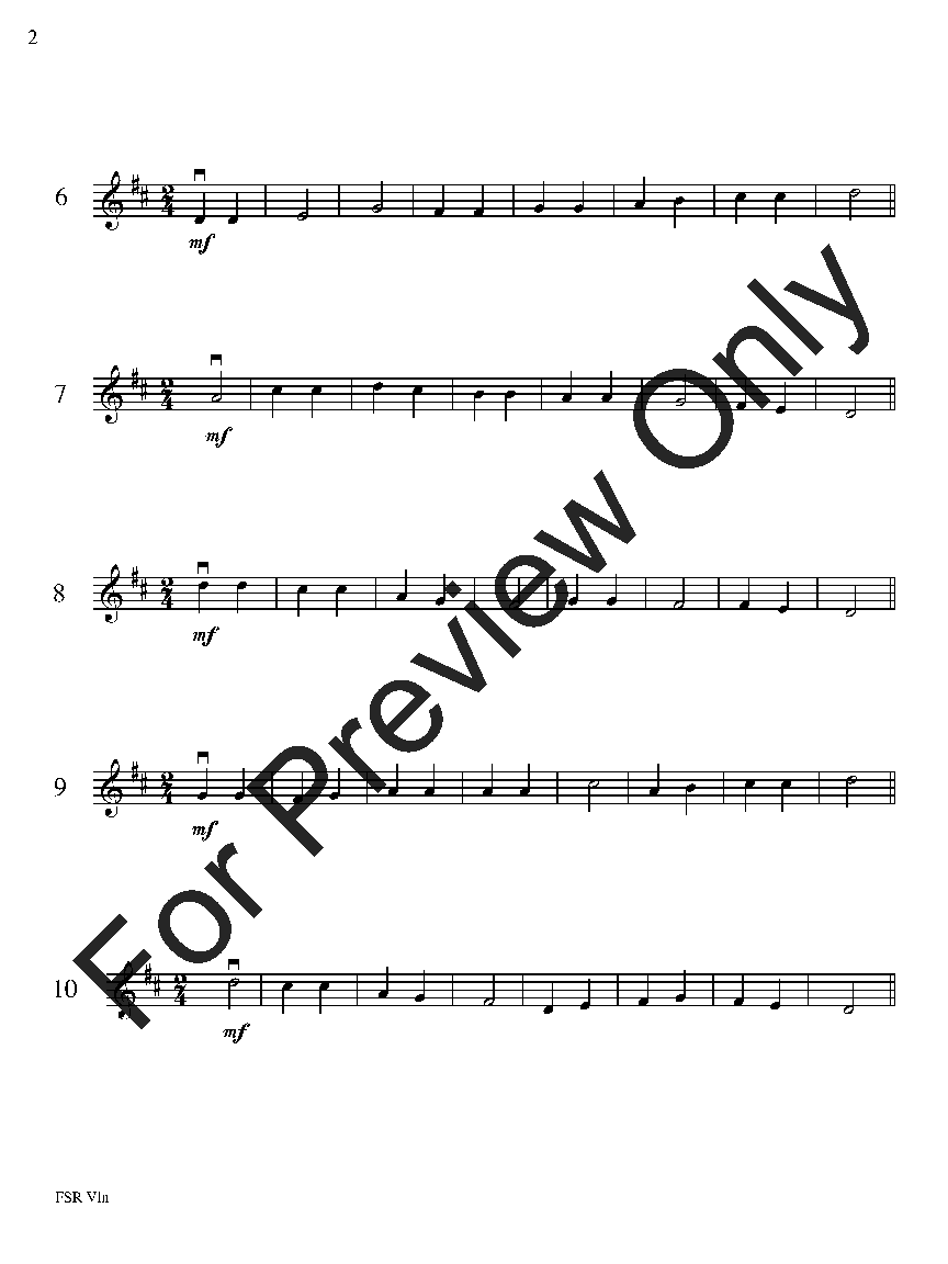 Believer by Imagine Dragons - Violin Solo - Digital Sheet Music