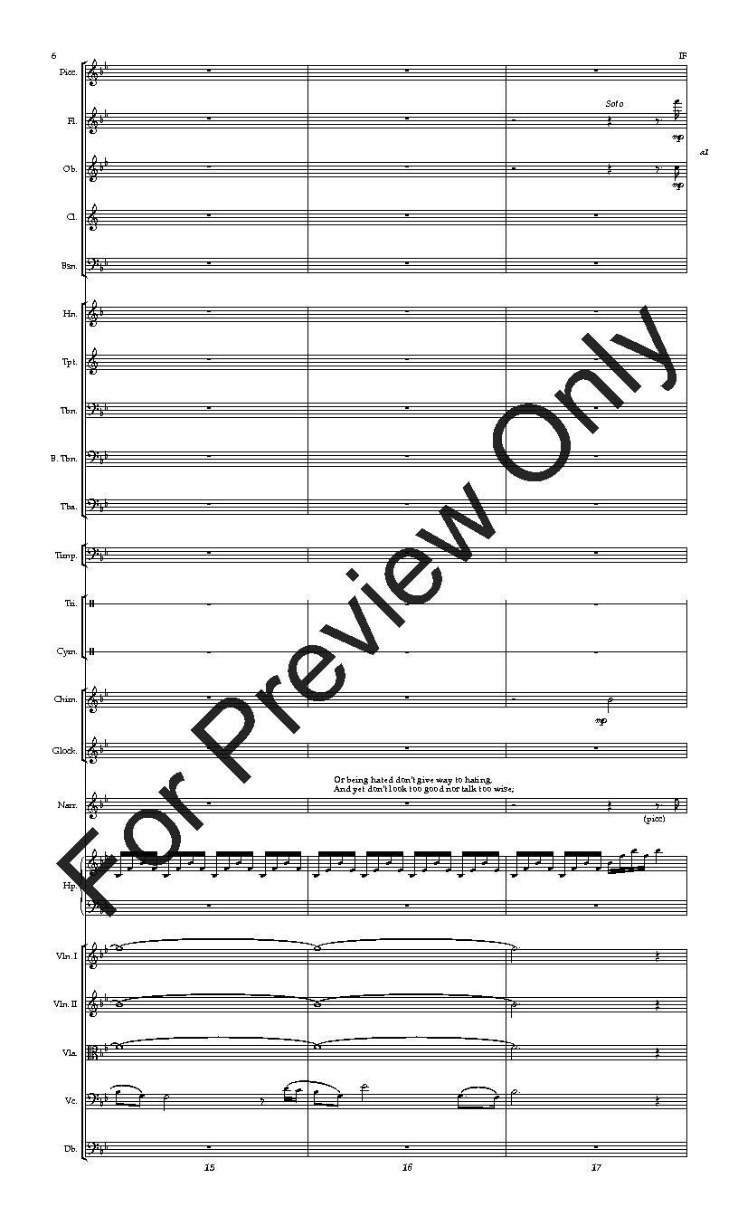 Four Symphonic Verses P.O.D.