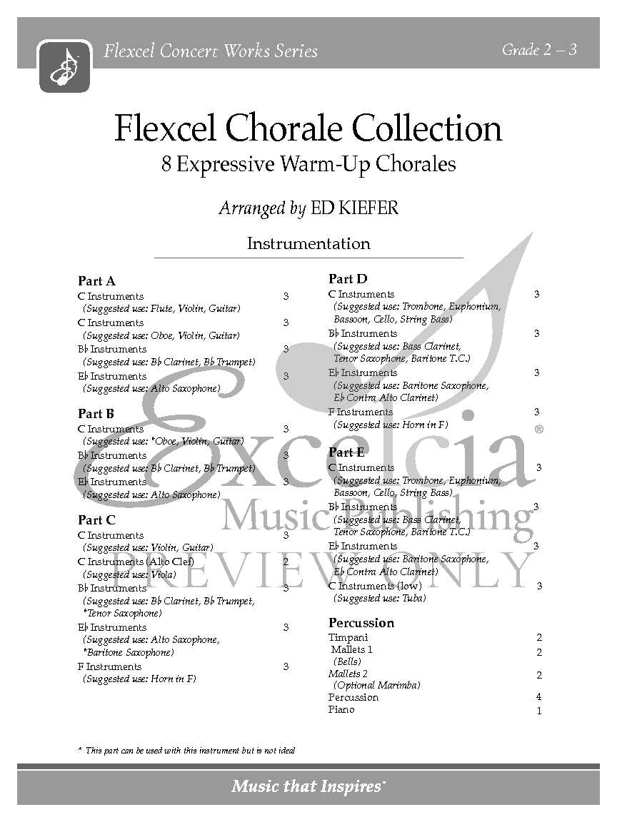 Flexcel Chorale Collection