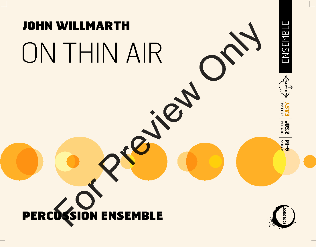 On Thin Air Percussion Ensemble