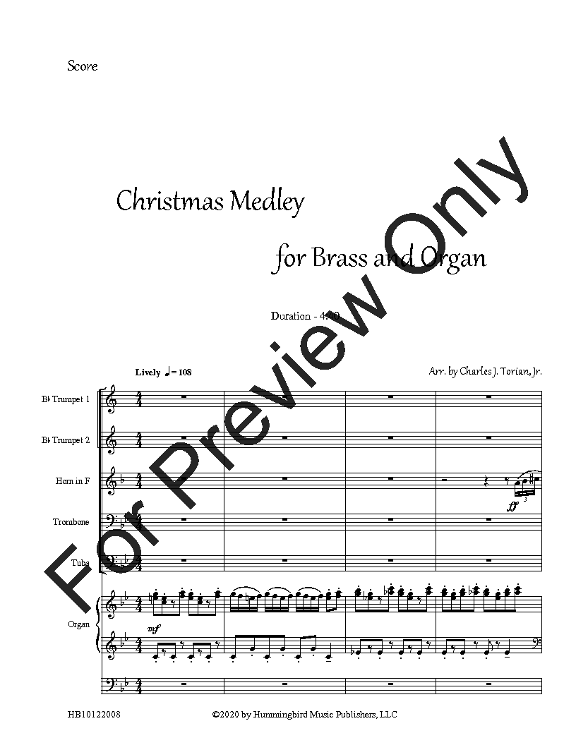 Christmas Music for Brass  Sheet music at J.W. Pepper