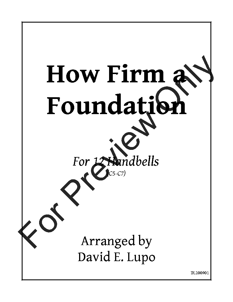 How Firm a Foundation P.O.D.