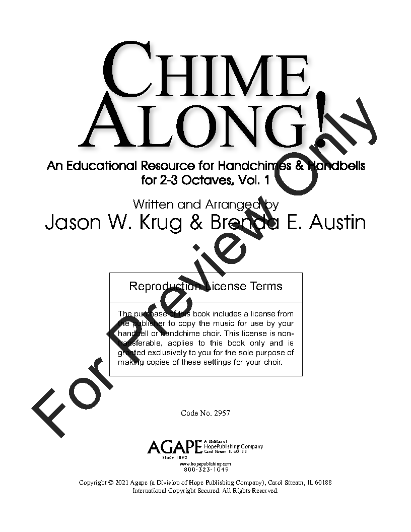 Chime Along! , Vol. 1 P.O.D.