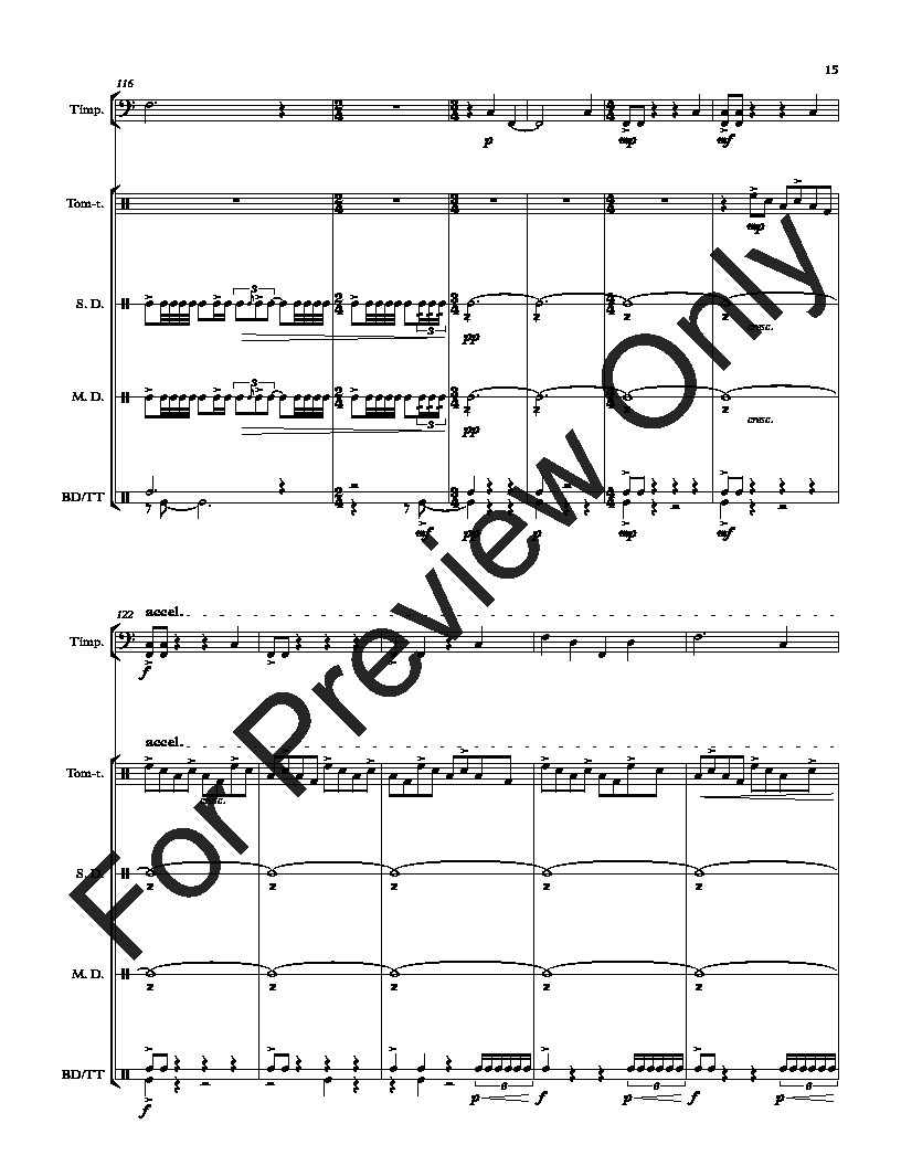 Prelude for Percussion Quintet P.O.D.