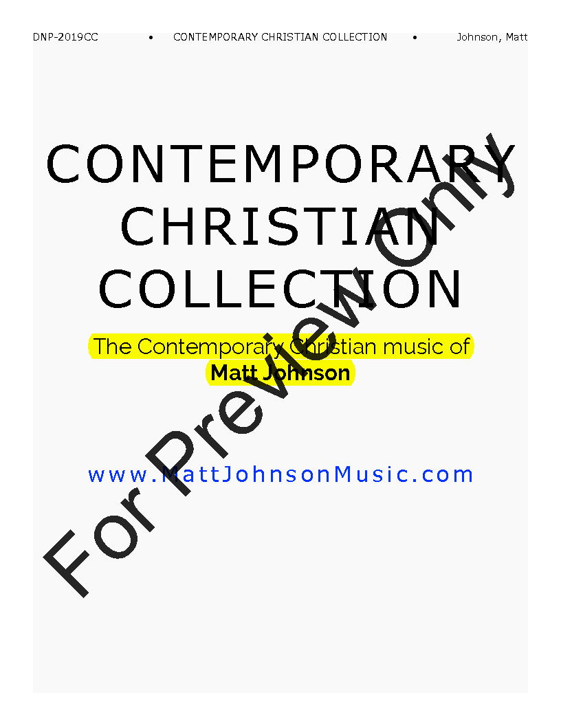 Contemporary Christian COLLECTION E Print