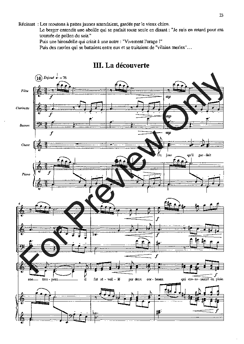 Le secret du roi des serpents- Full score P.O.D.