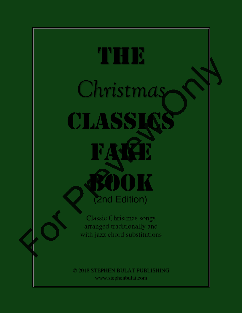 The Christmas Classics Fake Book P.O.D.