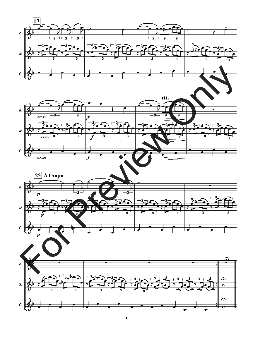 Flexible Favorites for Winds - Wedding Oboe Trio