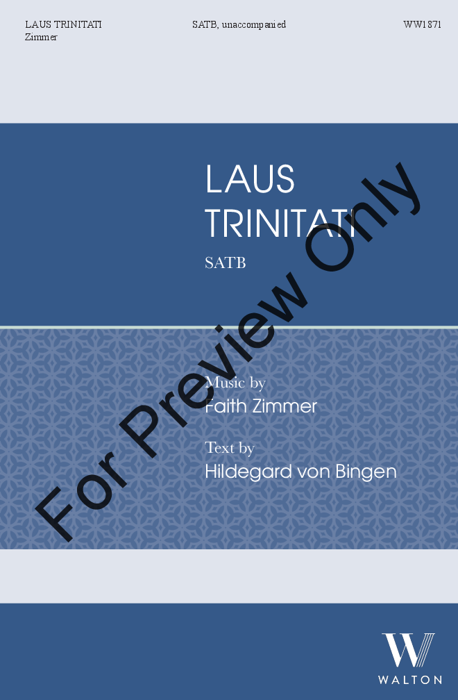 Laus Trinitati Large Print Edition P.O.D.