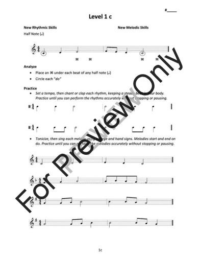 Level Up!, Vol. 1 Treble Clef Student Book