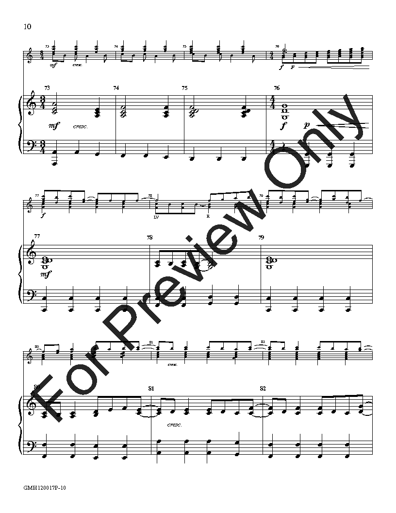 Arise Piano Accompaniment P.O.D.