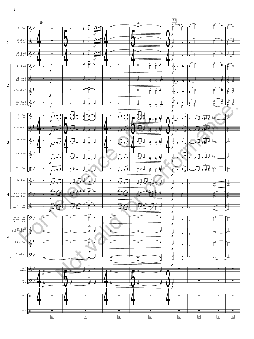 Dramatic Prelude Flexible Band