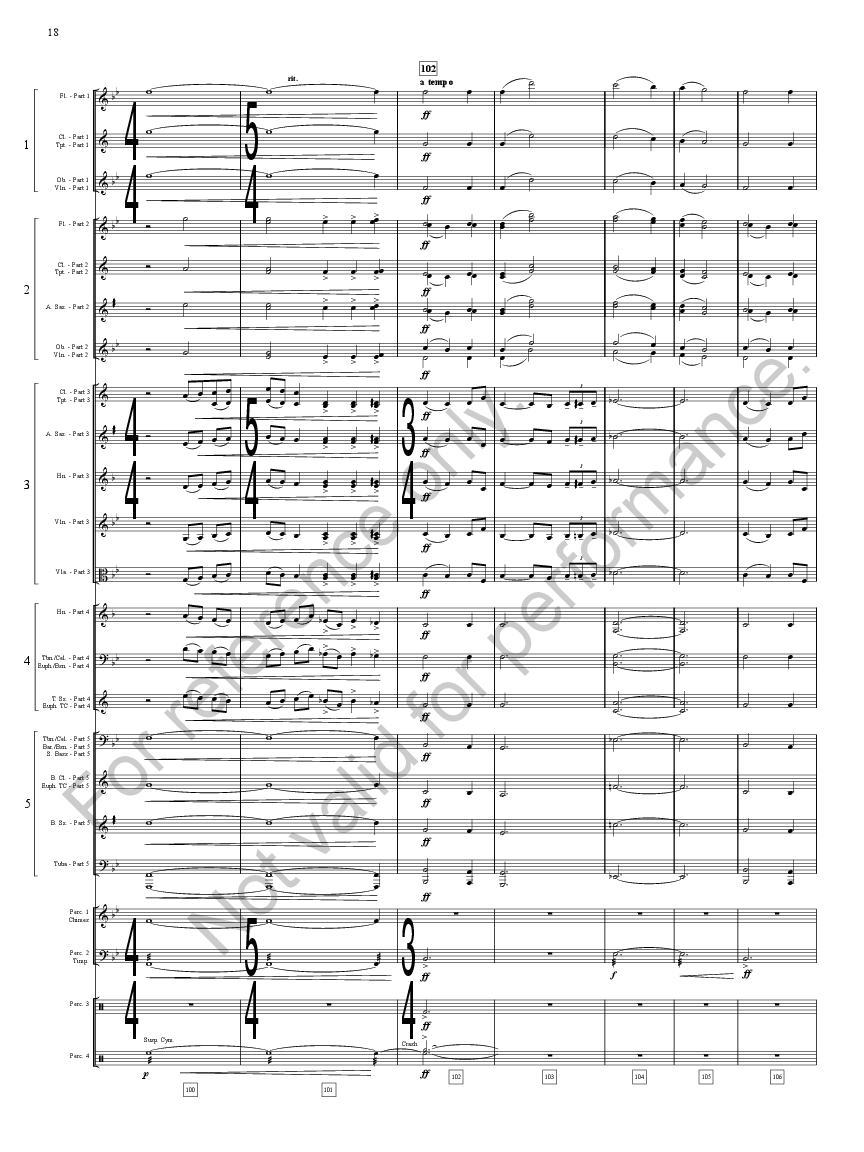 Dramatic Prelude Flexible Band