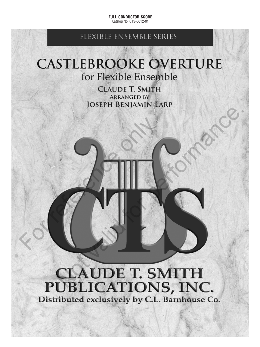 Castlebrooke Overture Flexible Band