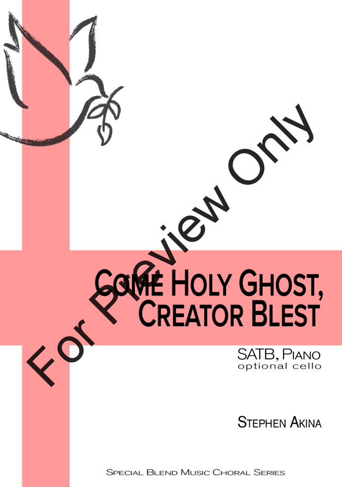 Come Holy Ghost, Creator Blest P.O.D.