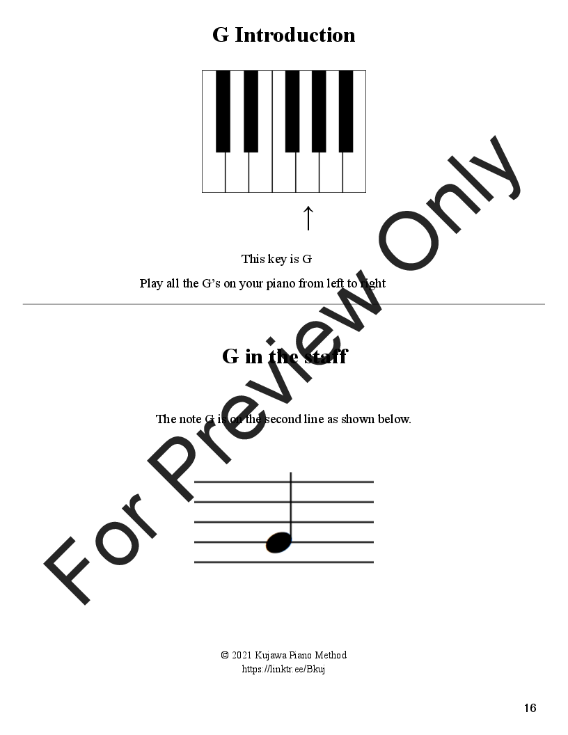 Kujawa Piano Method