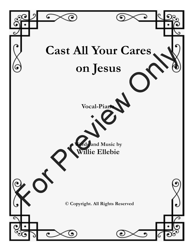 Cast All Your Cares on Jesus P.O.D.