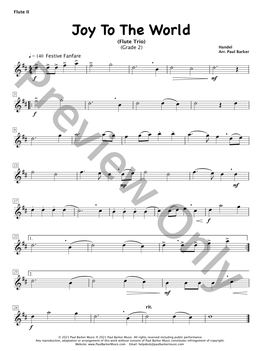 Christmas Flute Trios - Book 1 Accompainment MP3