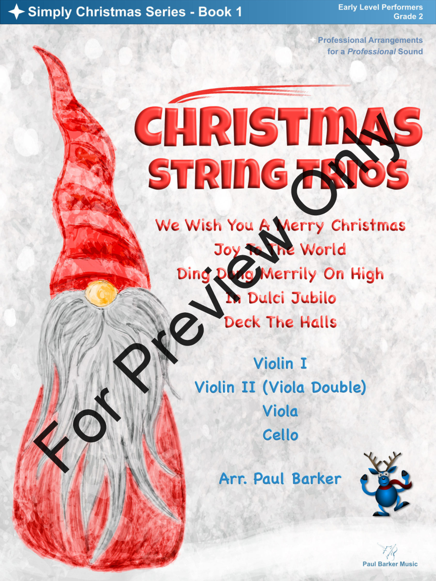 Christmas String Trios - Book 1 P.O.D.