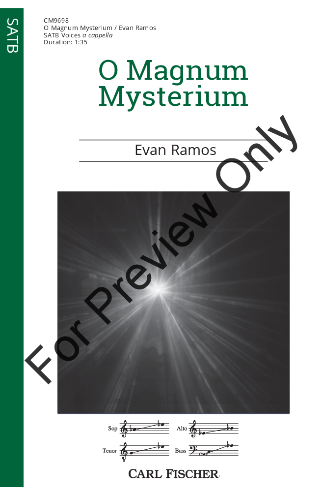 O Magnum Mysterium